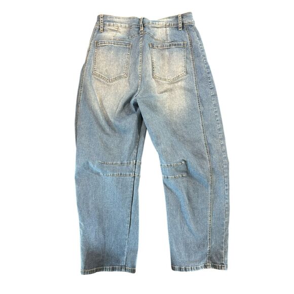 Kunmi Barrel Leg Jeans - Picture 2 of 8